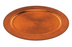 Elegant Fall Oval Platter - Orange | Party Supplies