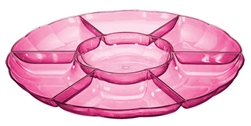 Pink 16" Chip & Dip Tray | Party Supplies