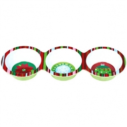 Cocktail 3-Section Dish | Party Supplies