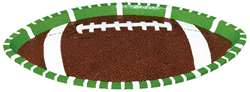 Football Large Oval Plastic Platter | Party Supplies