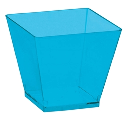 Caribbean Blue 2 oz. Mini Cubes | Party Supplies