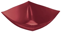 Burgundy Square Bowl | Party Supplies