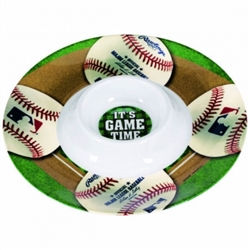 MLB Round Chip & Dip | Party Supplies