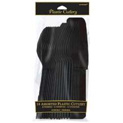 Jet Black Assortment | Party Supplies