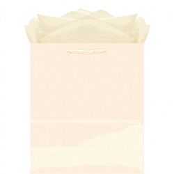 Vanilla Jumbo Solid Glossy Bags | Party Supplies