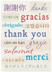 A World of Thanks Thank You Card | Party Supplies