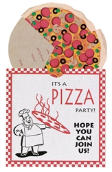 Pizza Party Specialty Invitations | Party Supplies