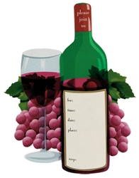 Wine Tasting Specialty Invitations | Party Supplies