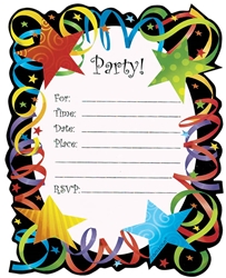 Let's Celebrate Fillable Invitation | Party Supplies
