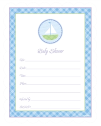 Baby Shower Blue Value Pack Invitations | Party Supplies