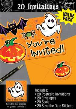 Scared Silly Invitations | Party Supplies