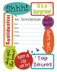 Surprise! Value Pack Invitations | Party Supplies