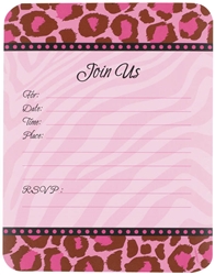 Fashion Forward Fillable Invitation | Party Supplies