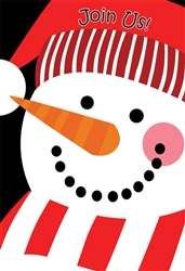 Snowman Buddy Postcard | Party Supplies