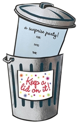 Keep A Lid On It Jumbo Foil Novelty | Party Supplies