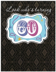 Sixty Large Novelty Invitations | Party Supplies