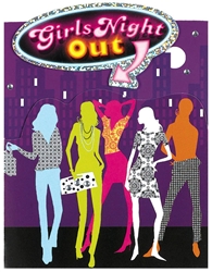 Girls' Night Out Prismatic Invitations | Party Supplies