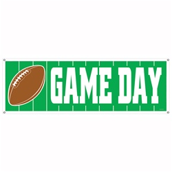 Game Day Football Sign Banner