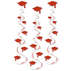 Red Graduation Decorations for Sale