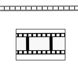 Filmstrip Poly Decorating Material