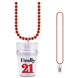 Finally 21 Shot Glass Beads