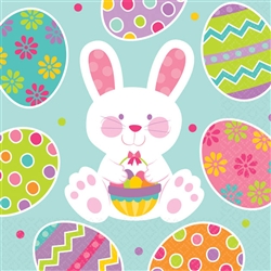 Easter Enchantment Beverage Napkins | Party Supplies