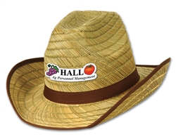 Custom Imprinted Genuine Western Hat with Band