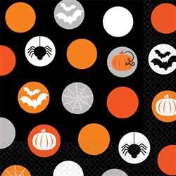 Modern Halloween Beverage Napkins | Party Supplies