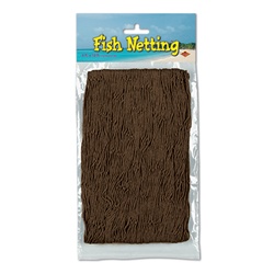 Brown Fish Netting