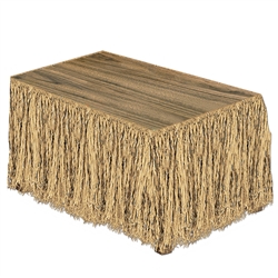 Raffia Table Skirting