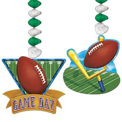 30" Game Day Football Danglers