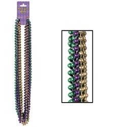Green, Gold and Purple Beads for Sale