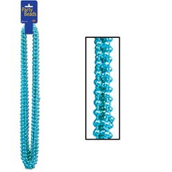Turquoise Party Beads - Small Round
