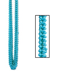 Turquoise Party Beads - Small Round