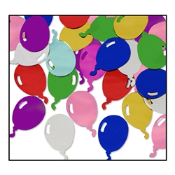 Multi-Color Fanci-Fetti Balloons