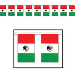 Outdoor Mexican Flag Banner