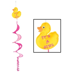 Just Duckie It's A Girl Wind-Spinner