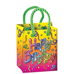 Happy Birthday Mini Gift Bag Party Favors