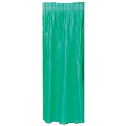 Green Masterpiece Plastic Table Skirting