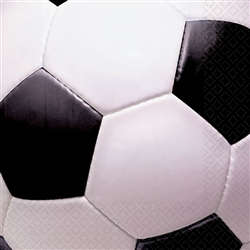 Soccer Fan Beverage Napkins | Party Supplies