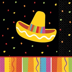 Fiesta Fun Beverage Napkins | Party Supplies