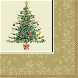 Classic Victorian Tree Beverage Napkins | Party Supplies