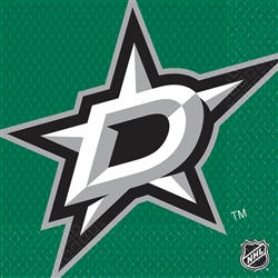 Dallas Stars Luncheon Napkins | Party Supplies