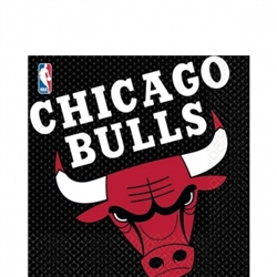 Chicago Bulls Luncheon Napkins | Party Supplies