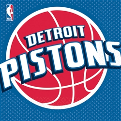 Detroit Pistons Luncheon Napkins | Party Supplies