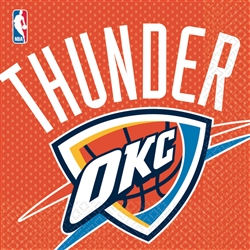 Oklahoma City Thunder Luncheon Napkins | Party Supplies