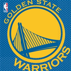 Golden State Warriors Luncheon Napkins | Party Supplies