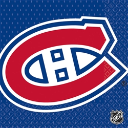 Montreal Canadiens Luncheon Napkins | Party Supplies