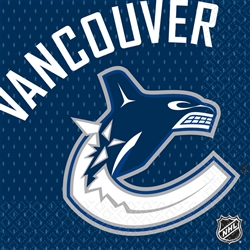 Vancouver Canucks Luncheon Napkins | Party Supplies