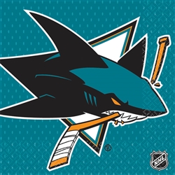 San Jose Sharks Luncheon Napkins | Party Supplies